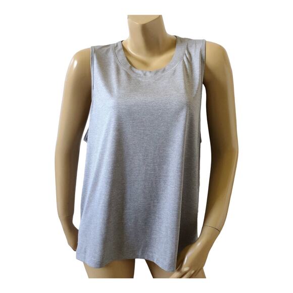 AVIA Womens Size XXL Gray Sleeveless Athletic Running Gym Workout Tank Top Shirt - Picture 1 of 9